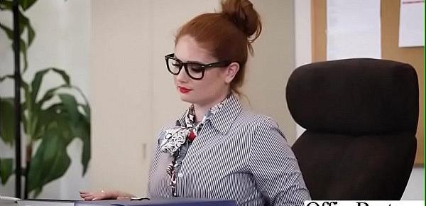  Busty Office Girl (Lennox Luxe) Get Hardcore Action Bang vid-20